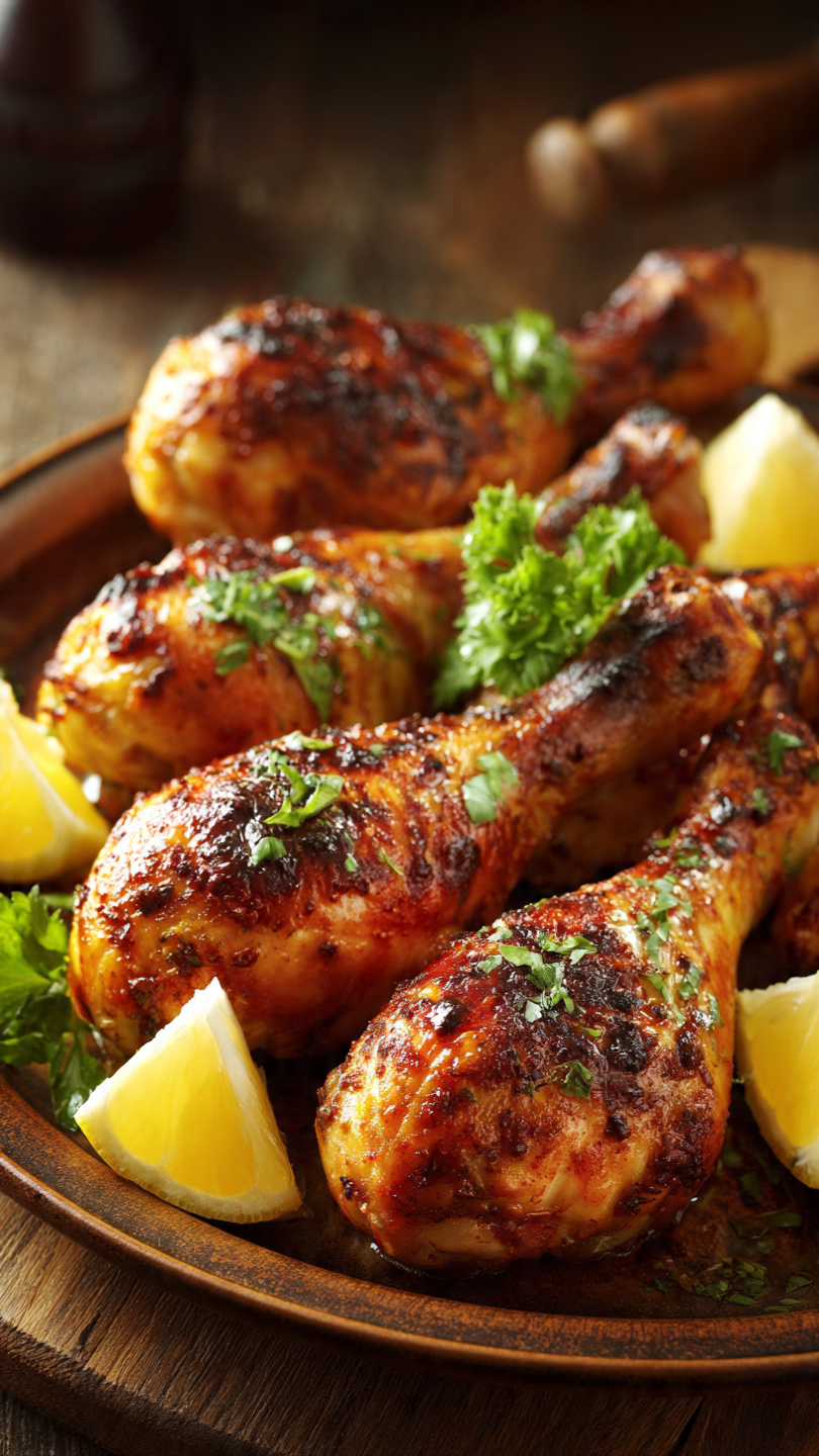 Crispy Baked Chicken Drumsticks