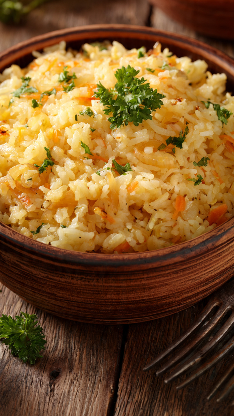 Classic Rice Pilaf with Toasted Vermicelli