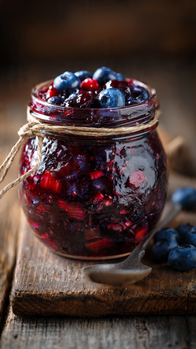 Blueberry Rhubarb Jam