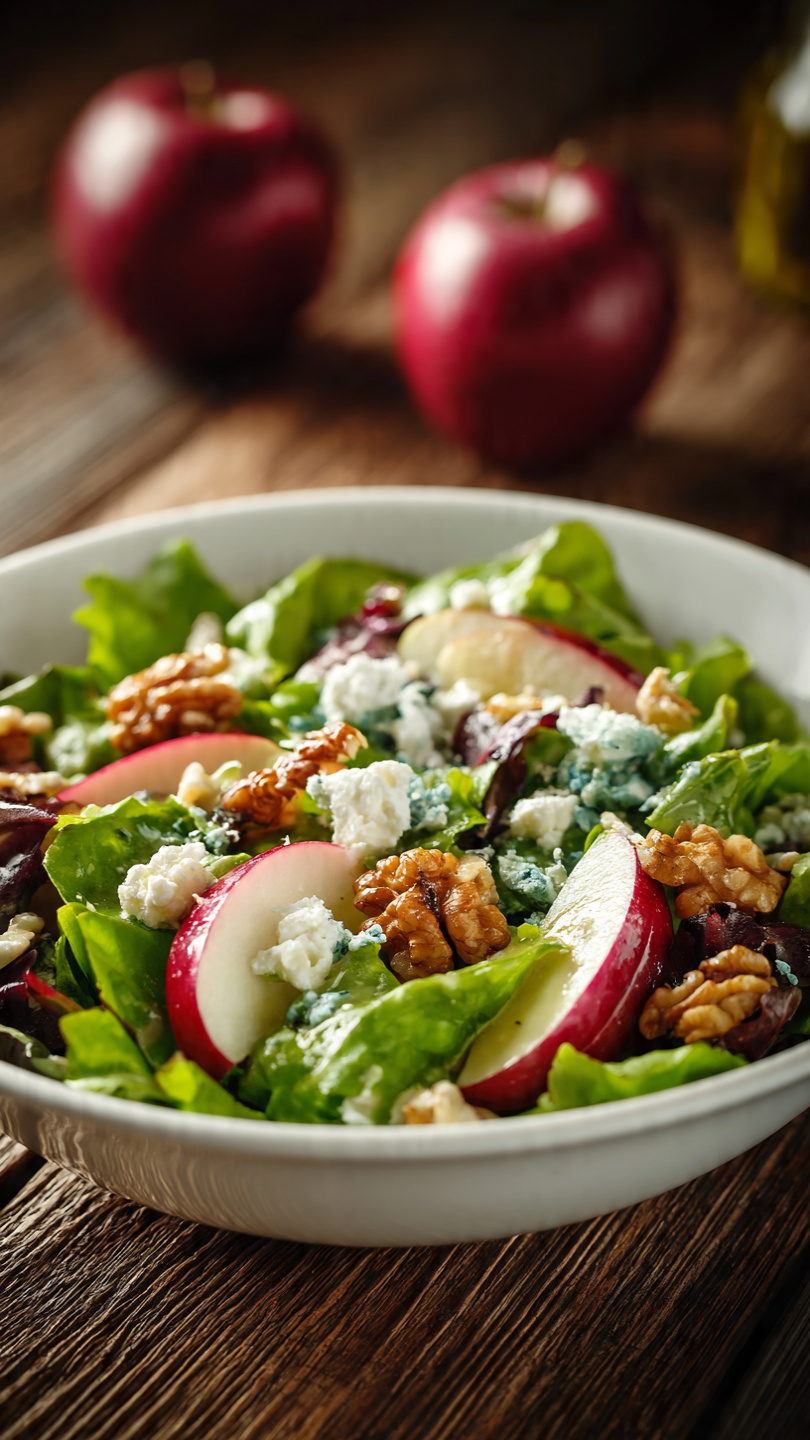 Apple Walnut Salad with Honey Dijon Dressing