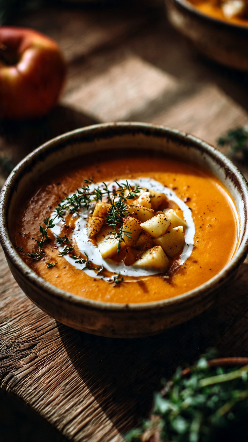 Sweet Potato Apple Soup