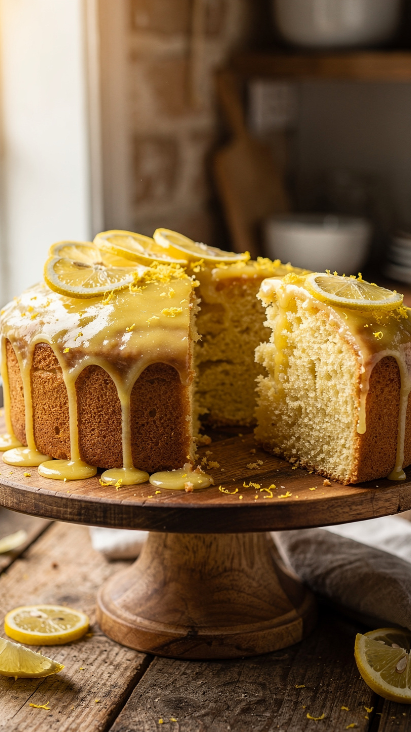 Classic Lemon Cake with Lemon Buttercream Frosting